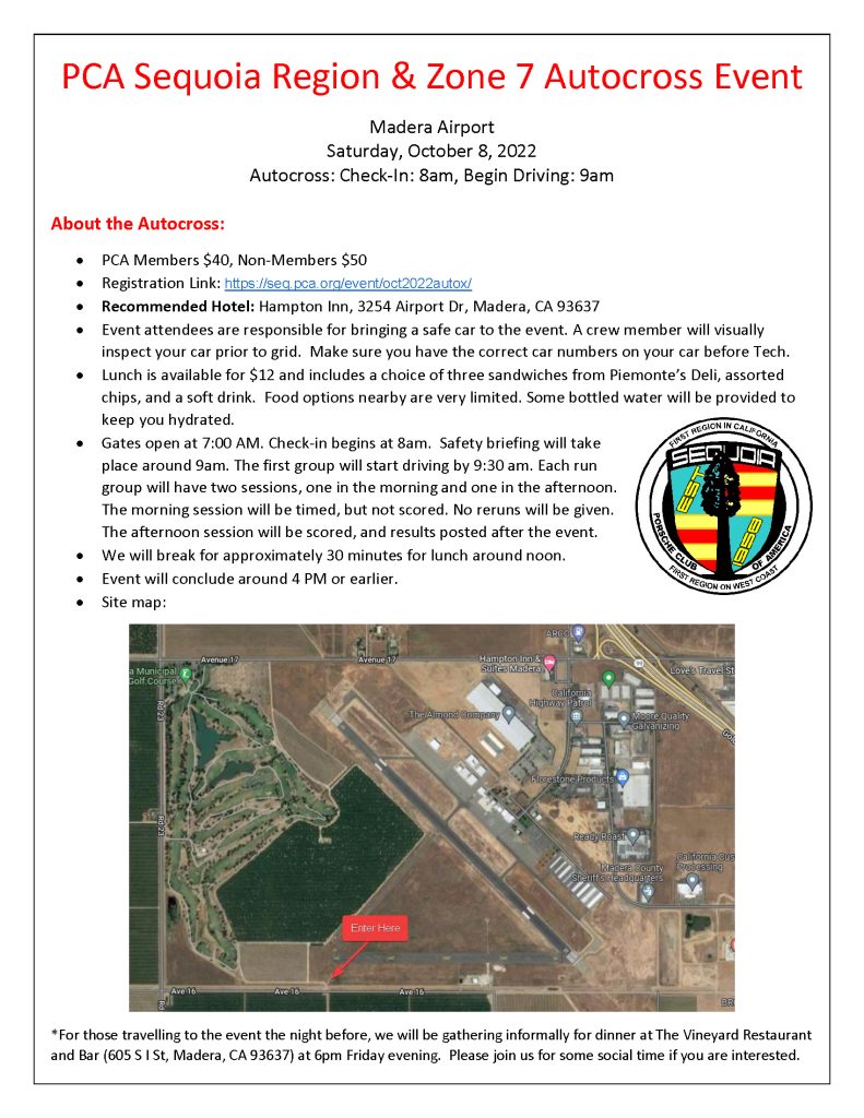 AutoX PCA Zone event